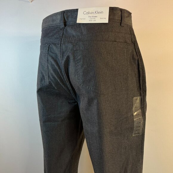 Calvin Klein Men's New Black The Essex Boot Leg Pant - Size 33 x 30 - NWT - Picture 3 of 5